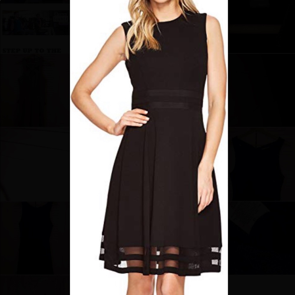 Calvin Klein Illusion Hem & Waist Dress